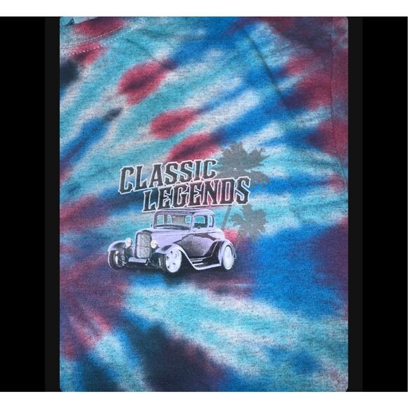 Classic Car Legends Tie-Dye Tee - Picture 3 of 4